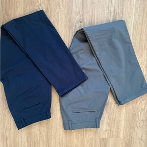 J.Crew Flex Gray & Blue Dress Slim Pants